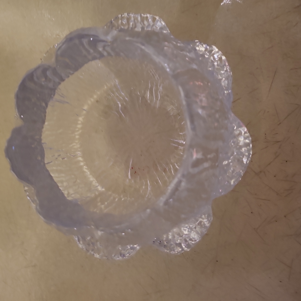 Holmegaard Akande Water Lily Motif Candle Holder Design Sidse Werner Swe… - Picture 4 of 8